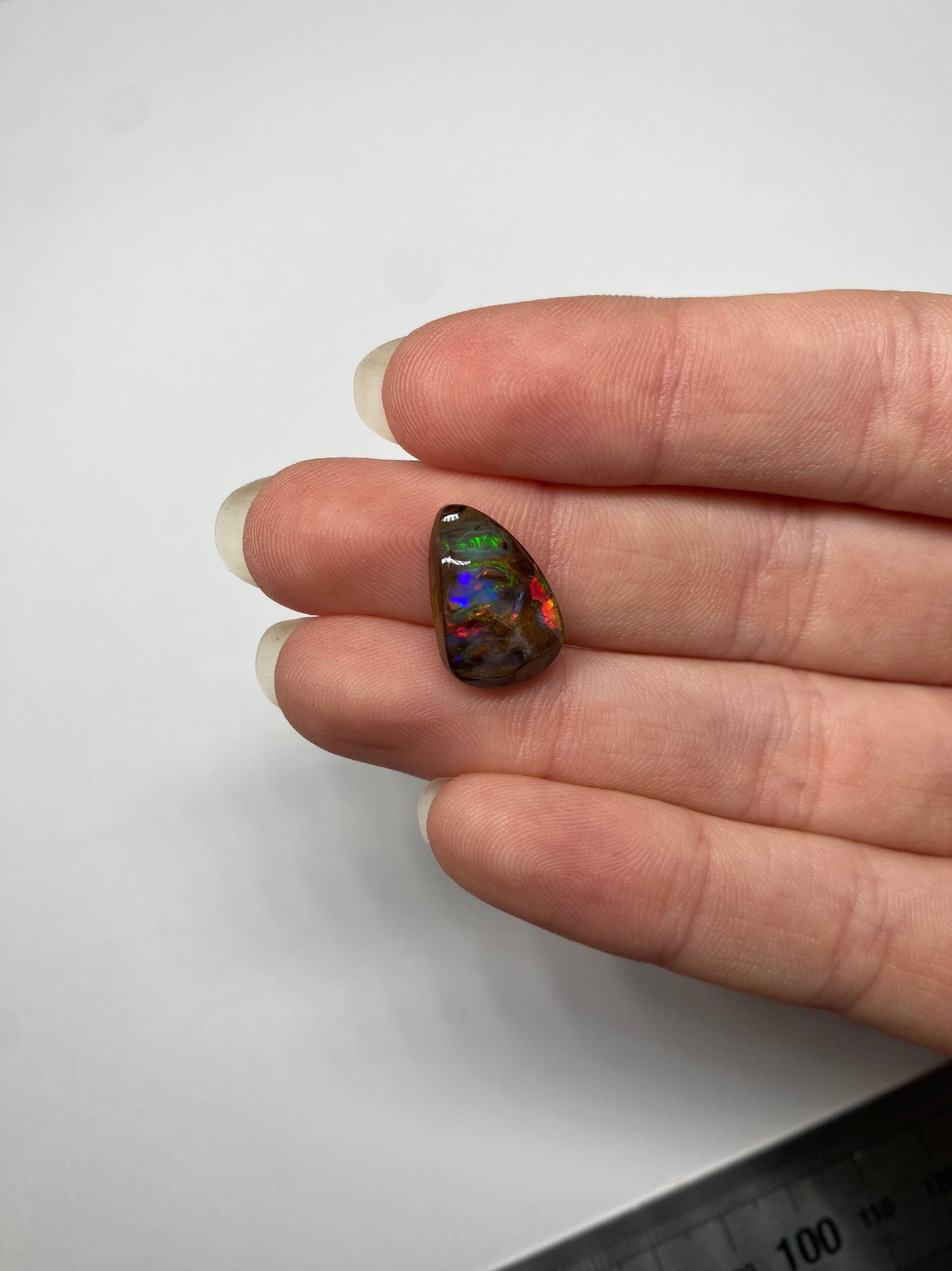 Hidden Treasure Opal - custom made in a ring for you