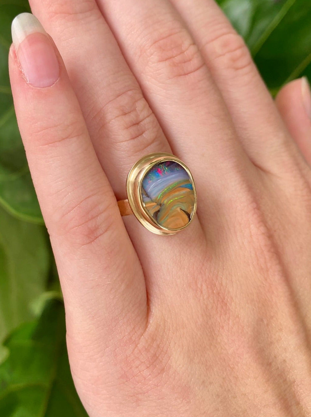 Jupiter Rising Opal Ring