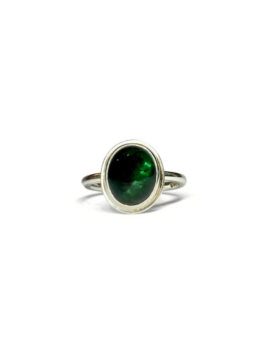 Green Depths Tourmaline Ring
