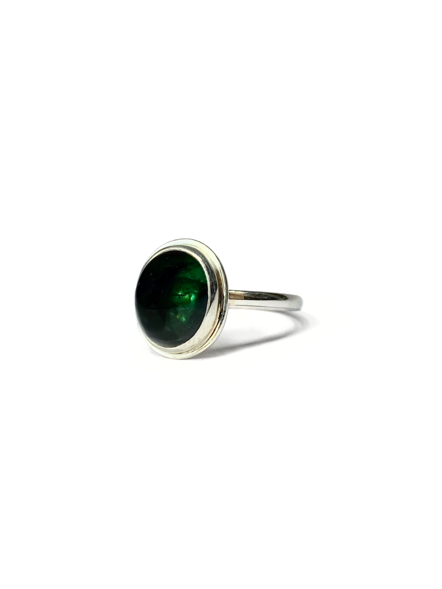 Green Depths Tourmaline Ring