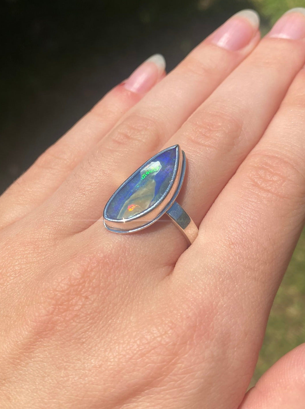 Iris Opal Ring