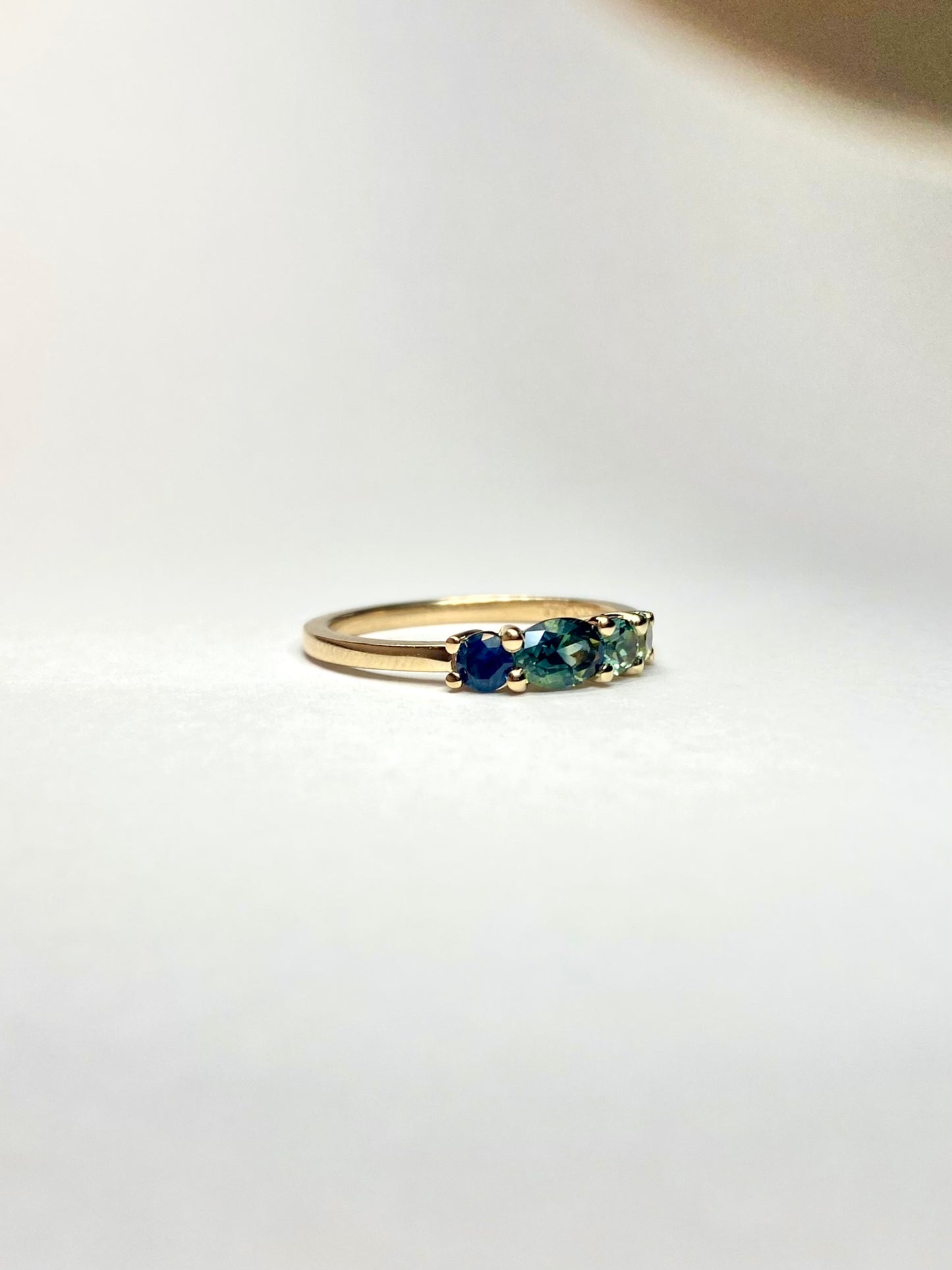 Sea Breeze Sapphire Ring