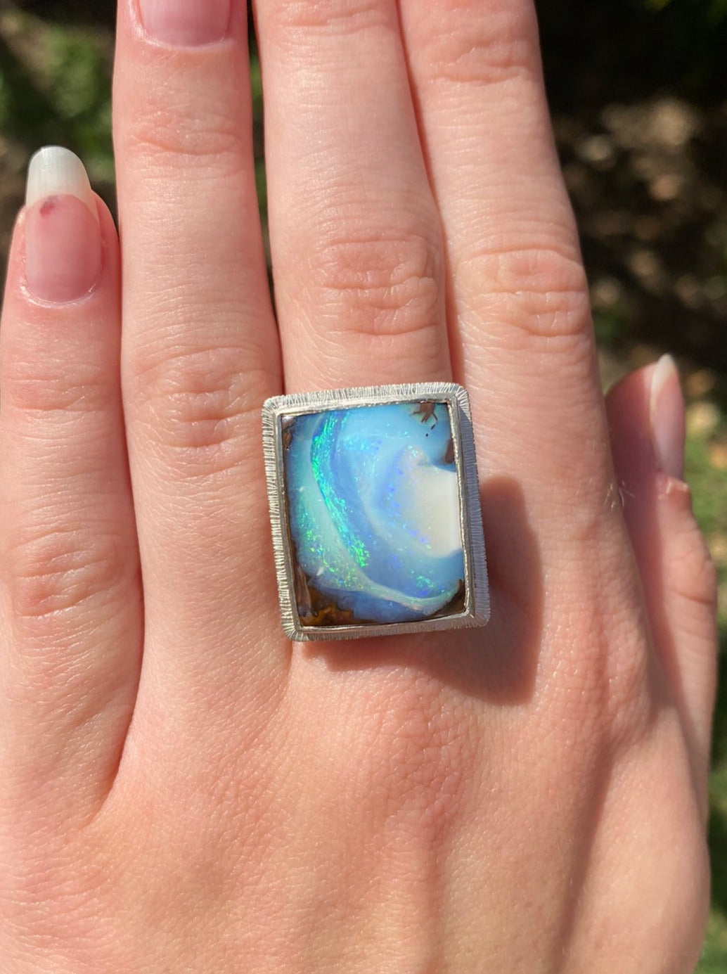 Ocean Cove Opal Ring