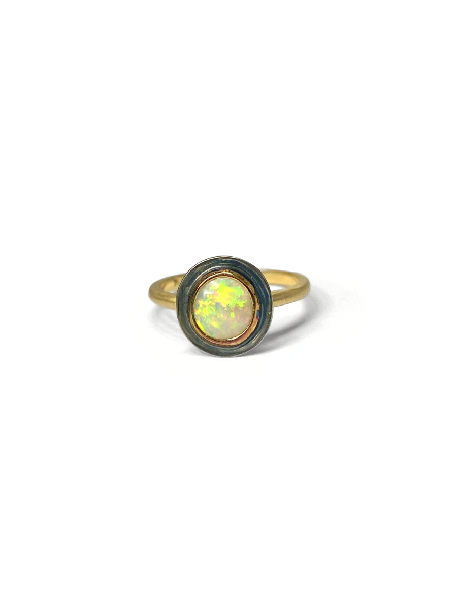 Opal Orbit Ring
