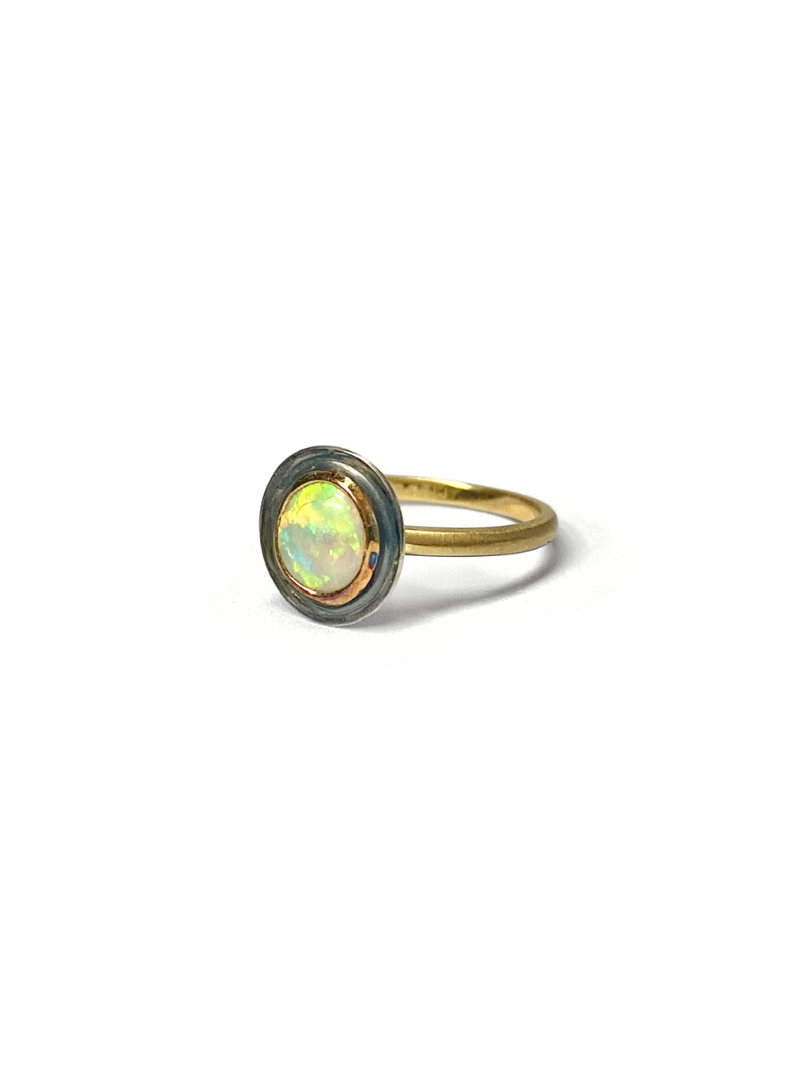 Opal Orbit Ring
