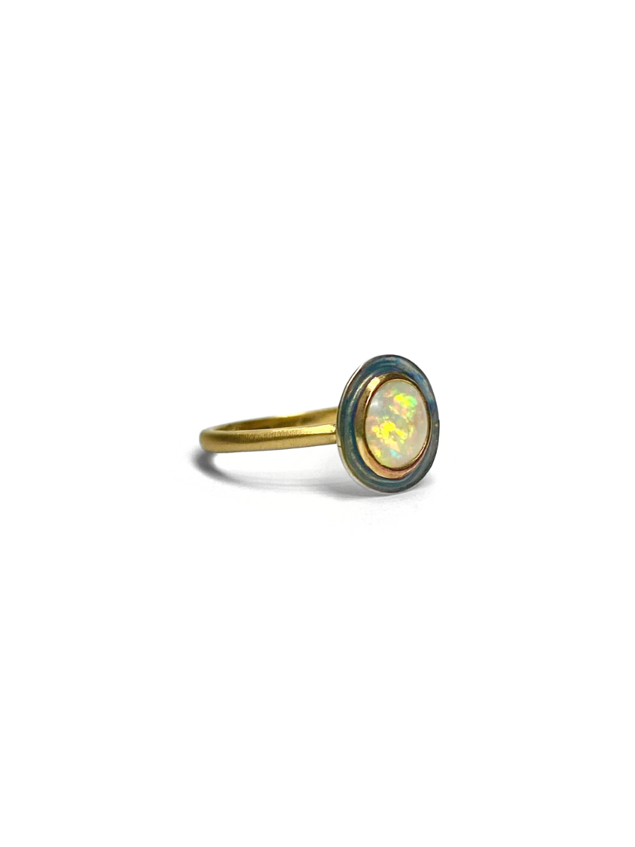 Opal Orbit Ring
