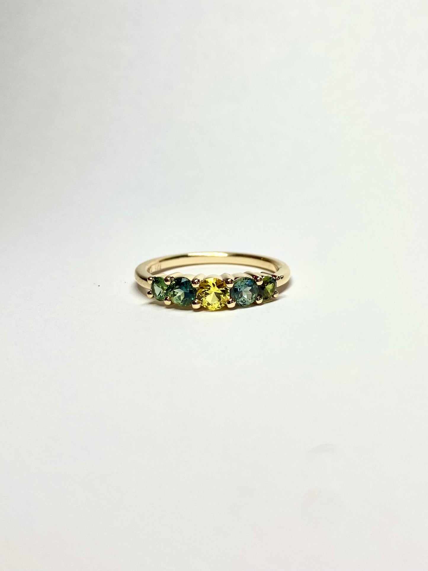 Zesty Palette Sapphire Ring