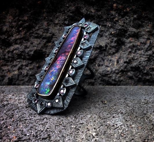 UPDATE: Revenant - Opal and Diamond Ring