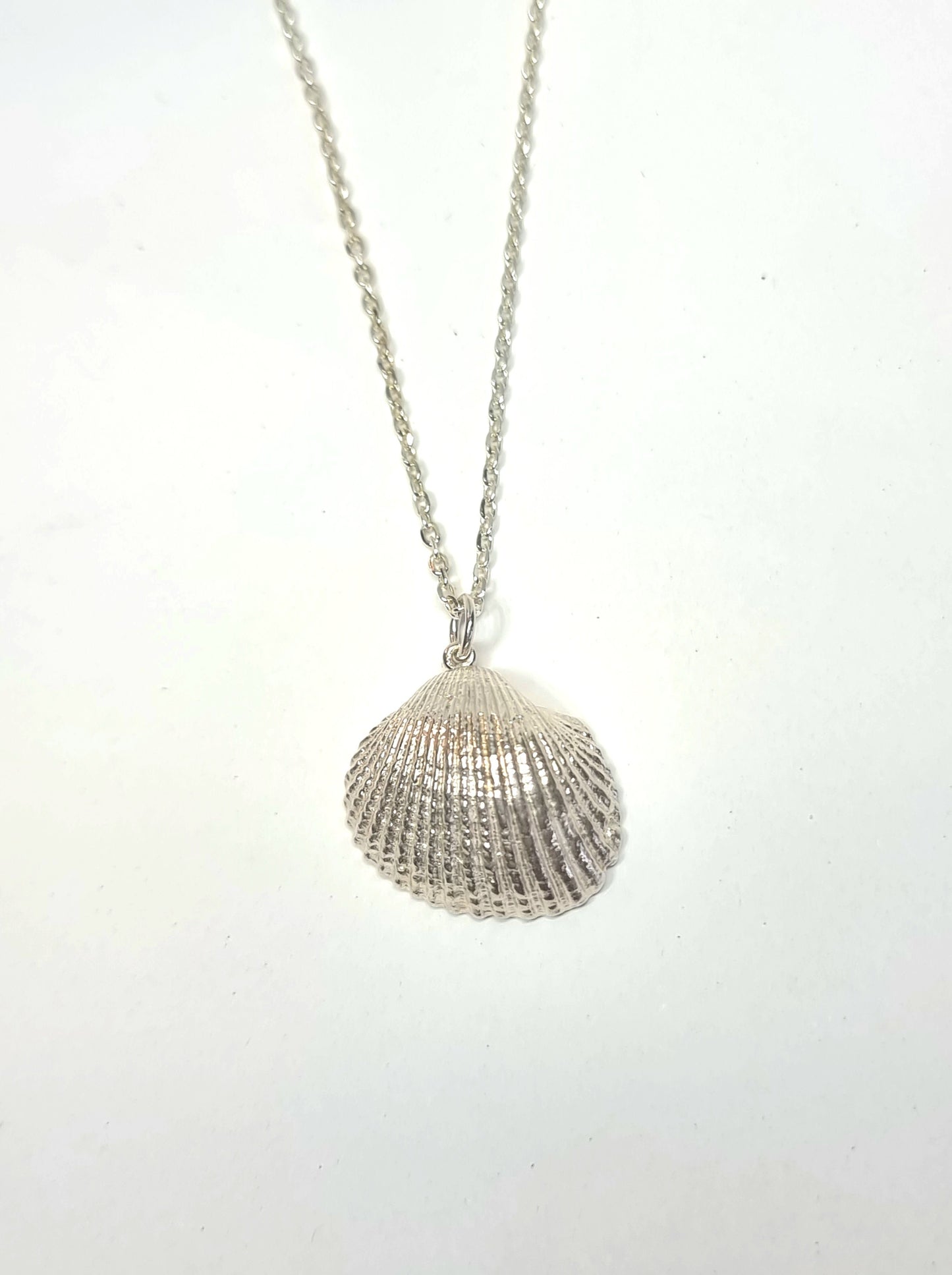 Stradbroke Coastal Silver Shell Pendant