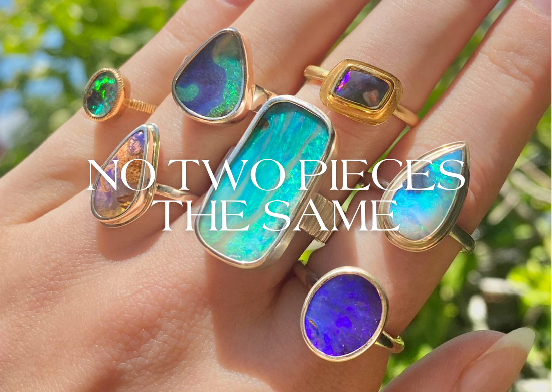 Every piece of our jewellery is one of a kind