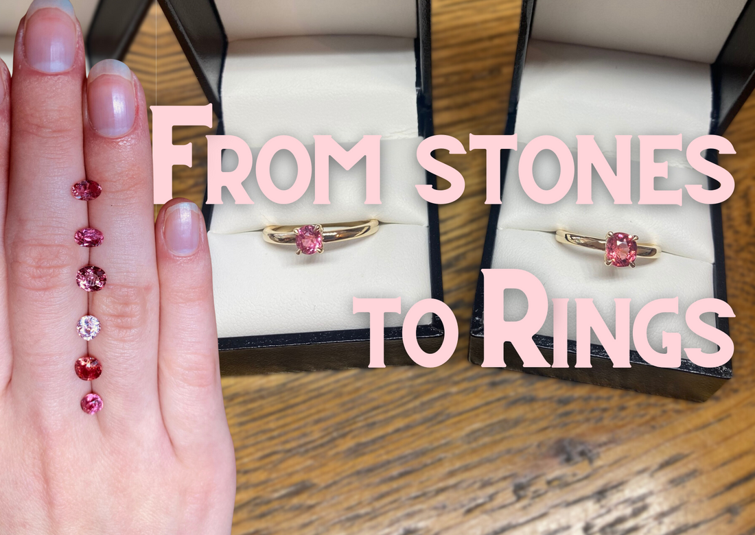 Making Story: Custom Spinel Rings