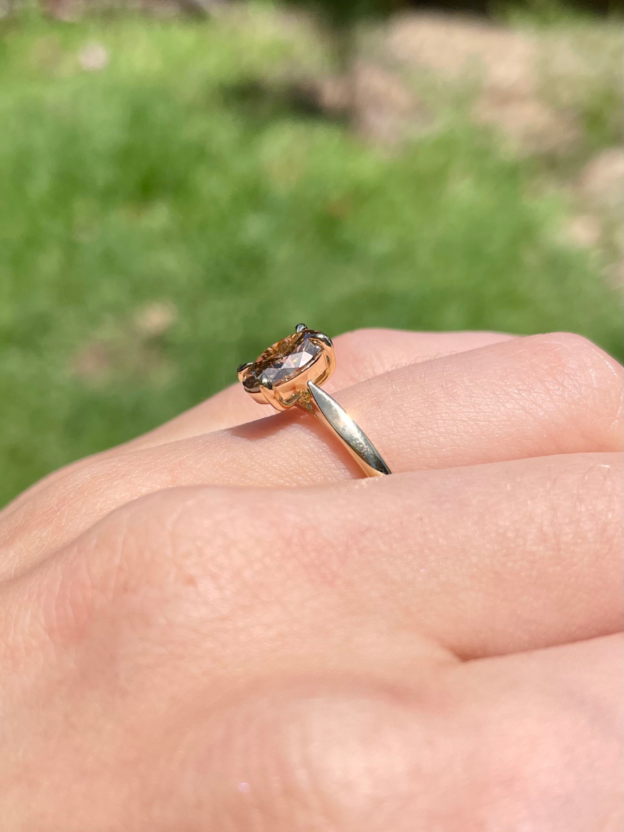 Autumn Glow Diamond Ring