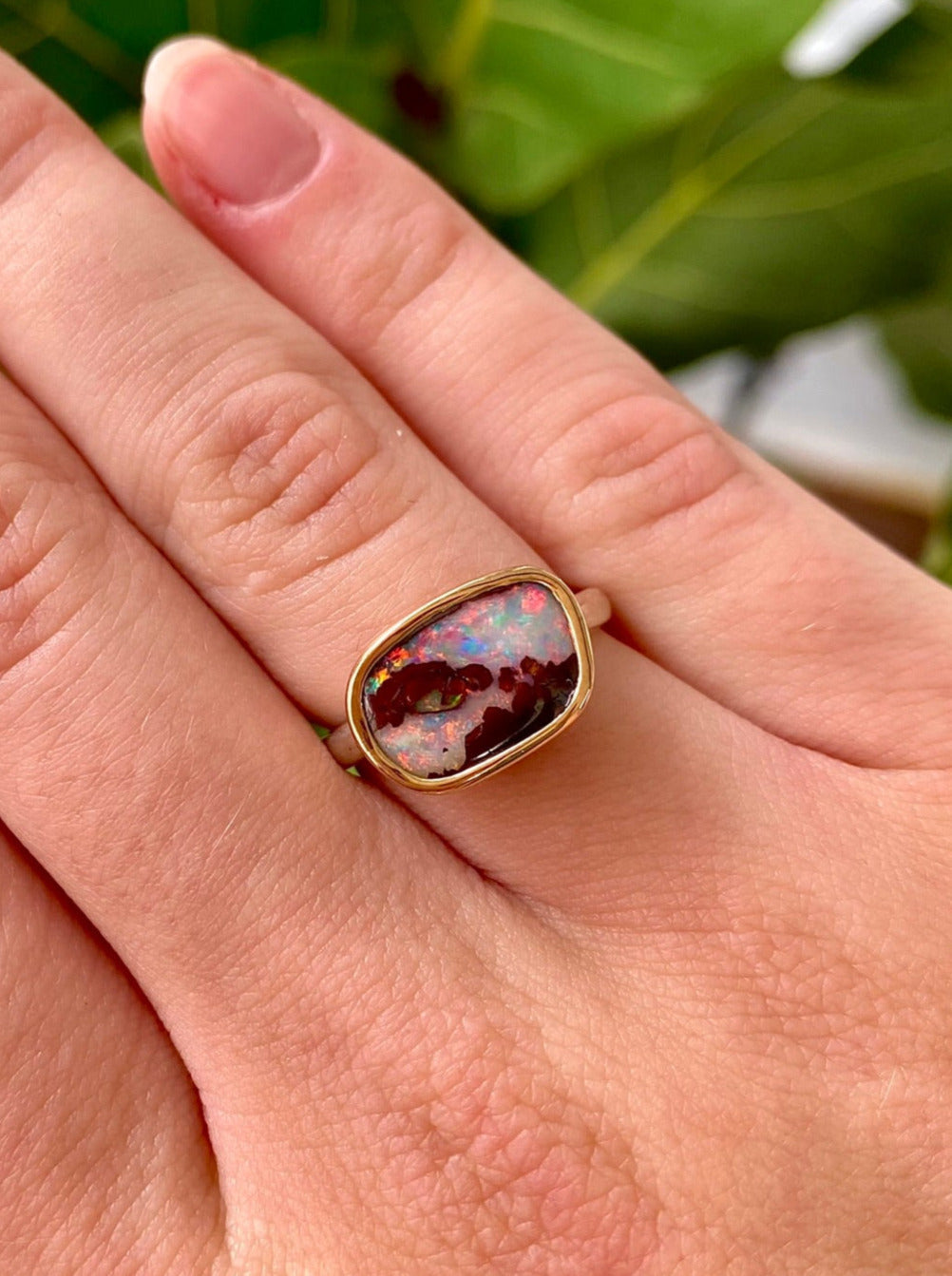 In the Clouds Opal Ring