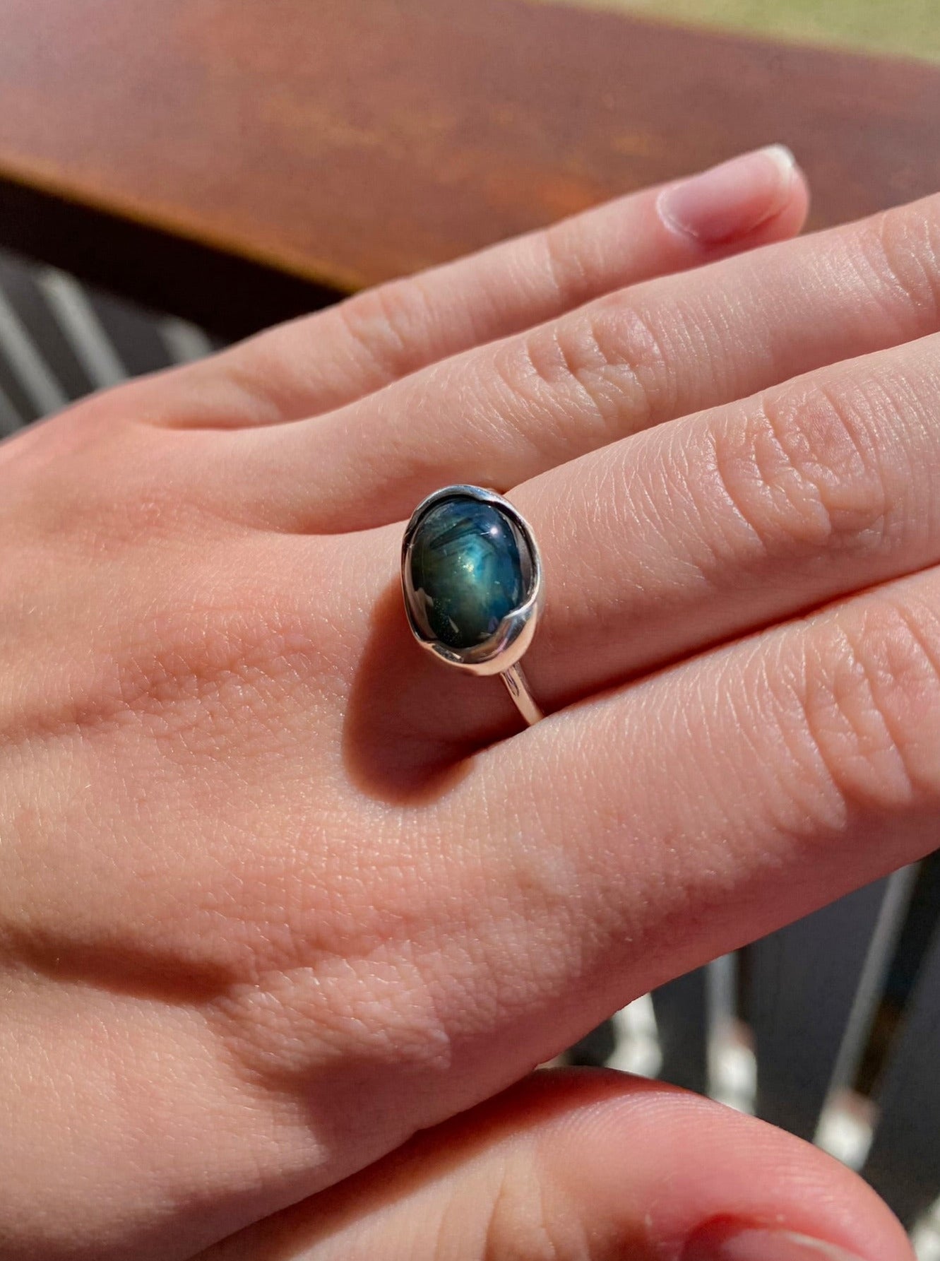 Midnight Sapphire Ring