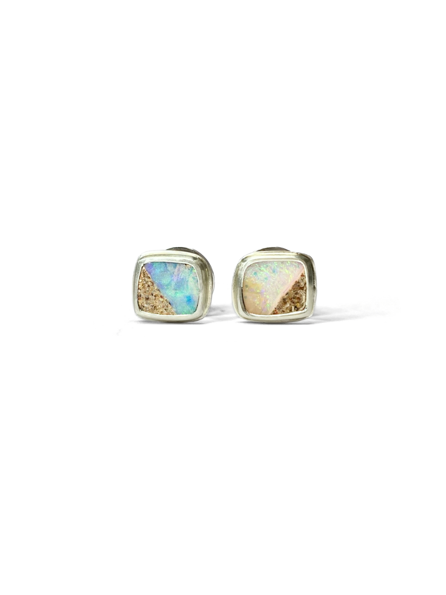 Mini Rockpool Opal Stud Earrings