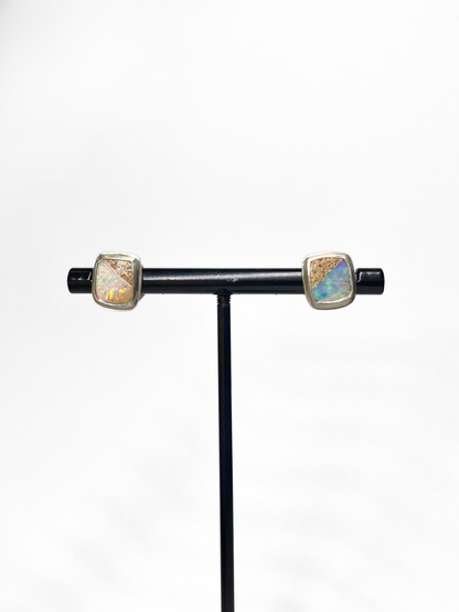 Mini Rockpool Opal Stud Earrings