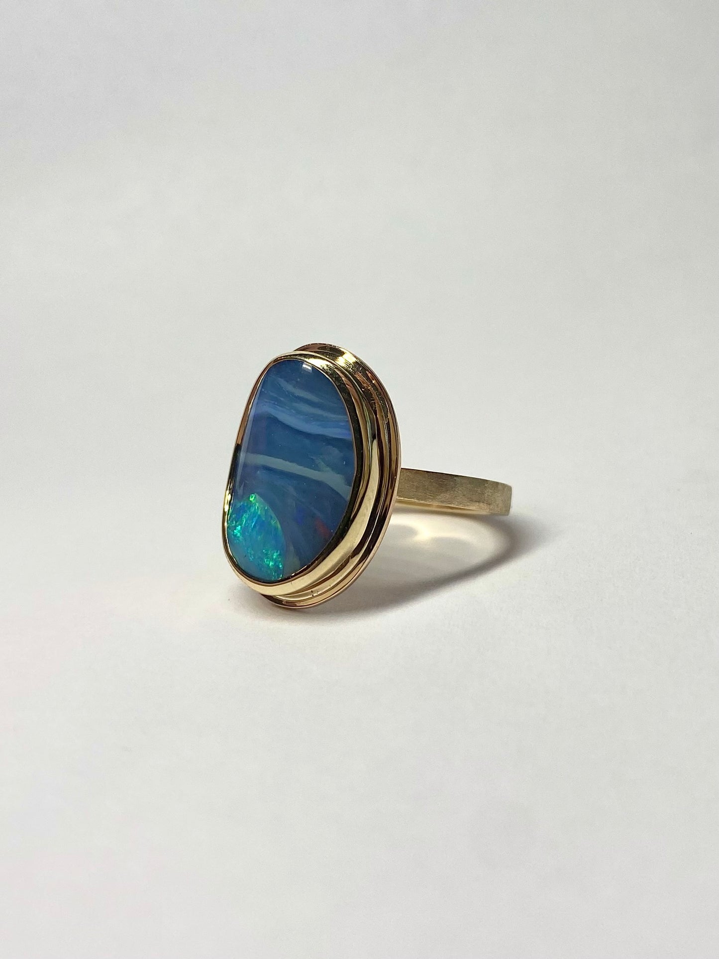 Neptune Opal Ring