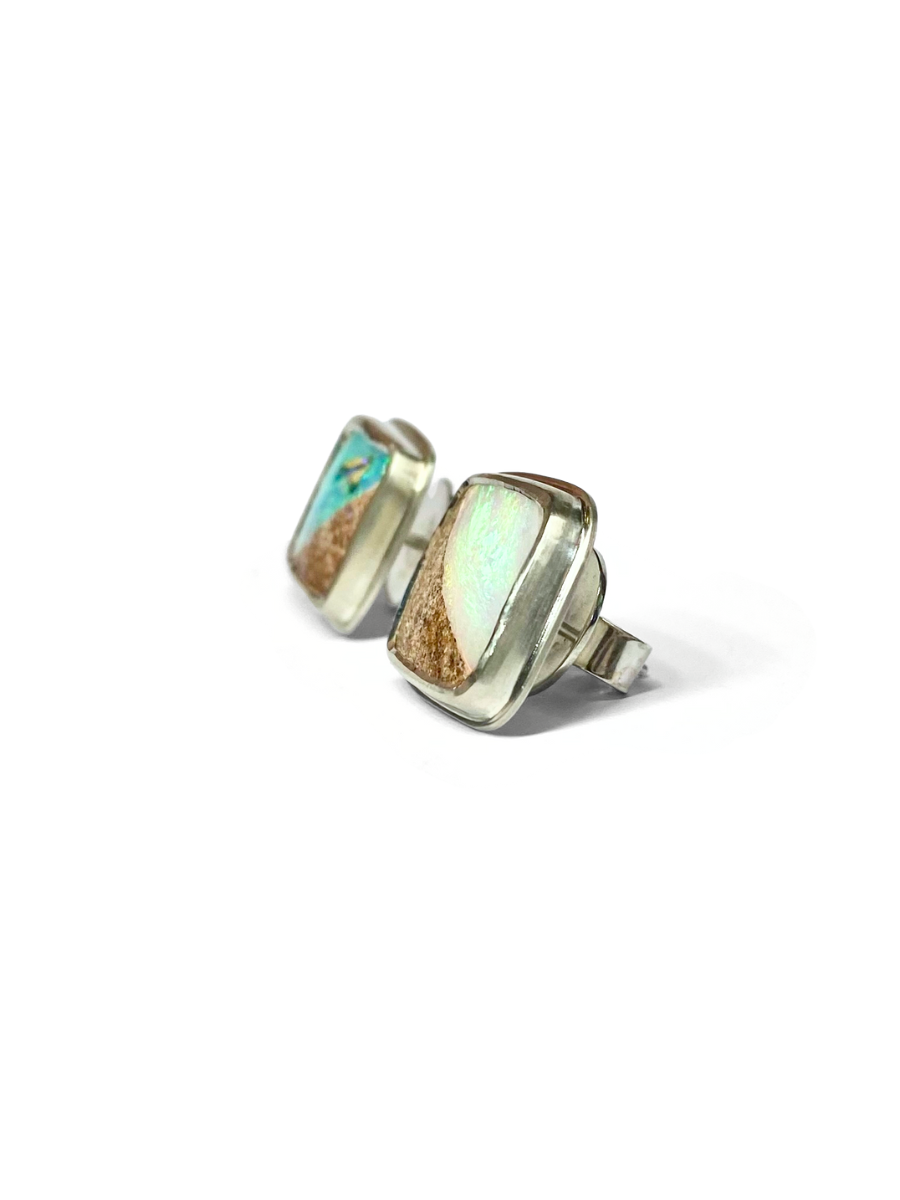 Rockpool Opal Stud Earrings