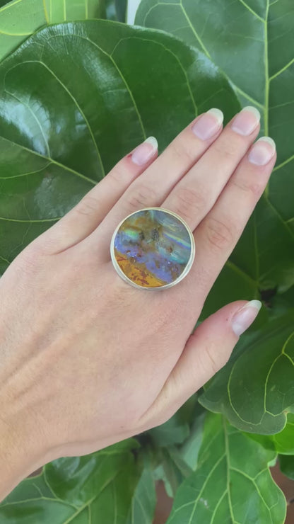 Jupiter Opal Ring