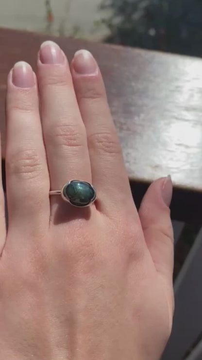 Midnight Sapphire Ring