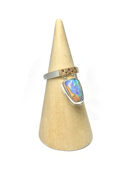 Butterfly Flutter Statement Opal Ring