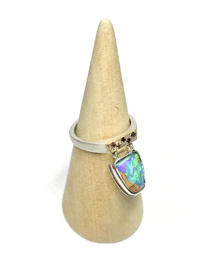 Butterfly Flutter Statement Opal Ring