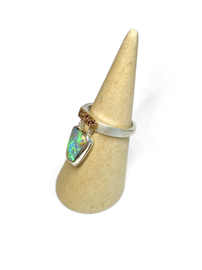 Butterfly Flutter Statement Opal Ring