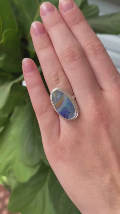 Jupiter Rising Opal Ring