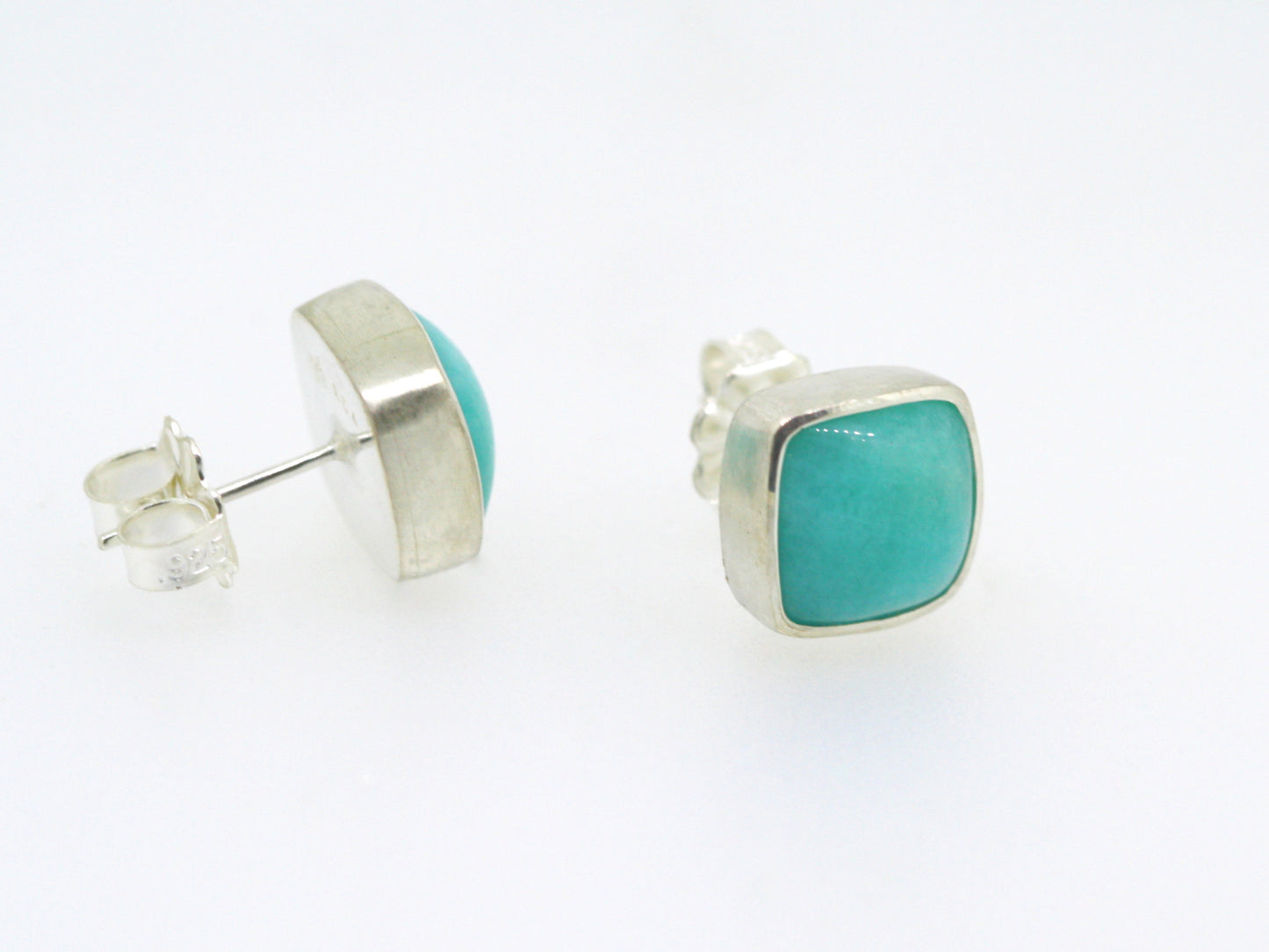 UPDATE: Amazonite and Silver Earrings