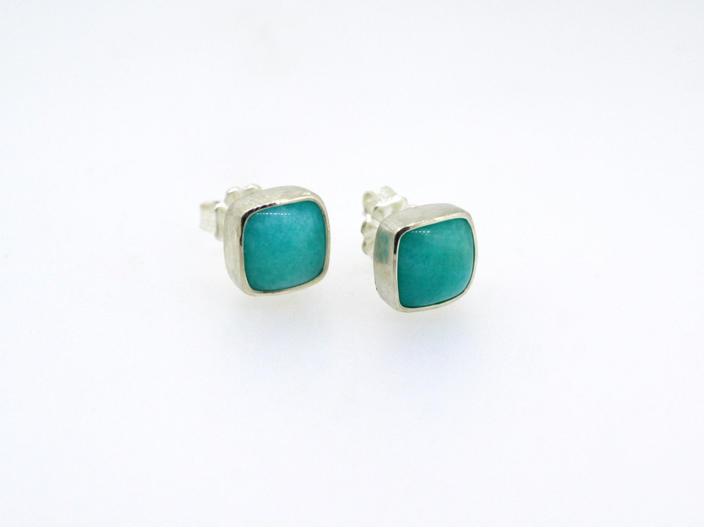 UPDATE: Amazonite and Silver Earrings