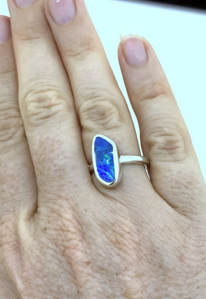 UPDATE: Blue Opal Ring