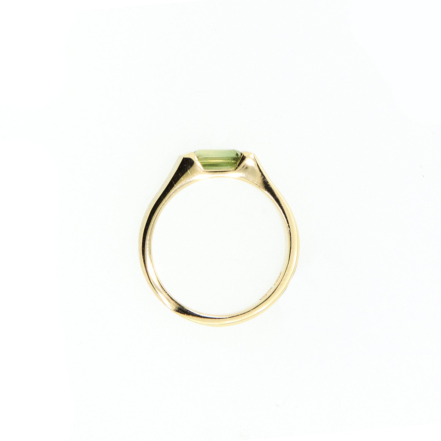 Harvest - Australian Sapphire Green 18ct Gold Ring