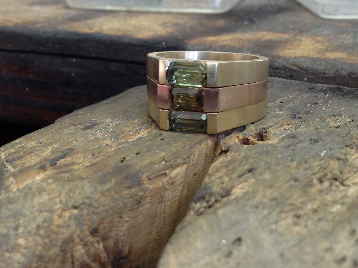 Harvest - Australian Sapphire Rose Gold Ring