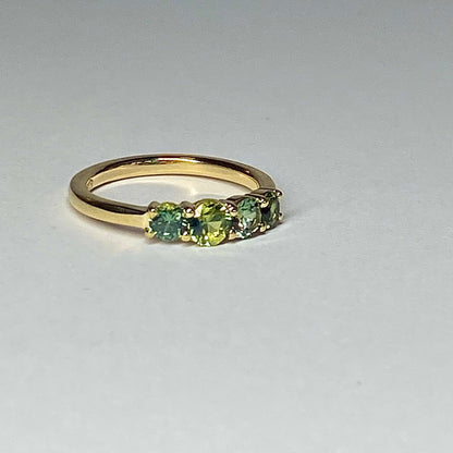 Citrus Palette Sapphire Ring