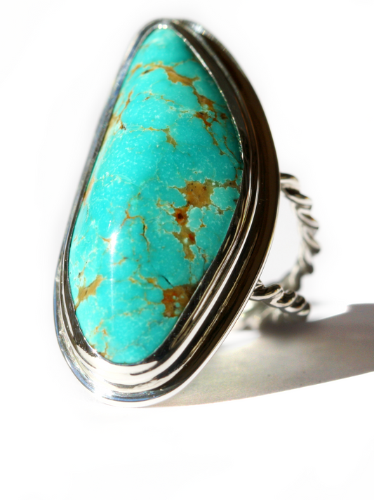 UPDATE: Kingman Turquoise Silver Ring