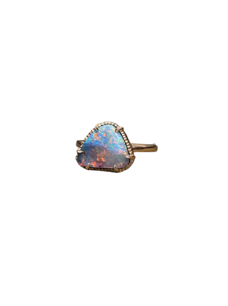 Tea Party Opal Ring Custom Jewellery Co