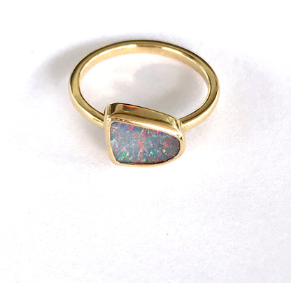 UPDATE: Queensland Boulder Opal and 14ct Ring