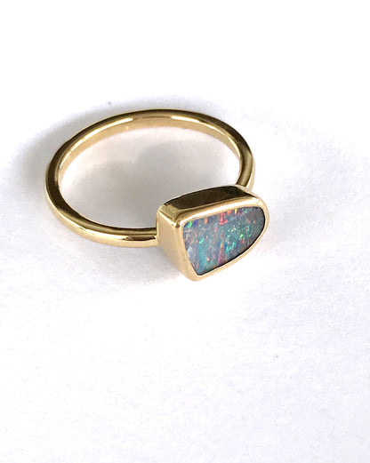 UPDATE: Queensland Boulder Opal and 14ct Ring