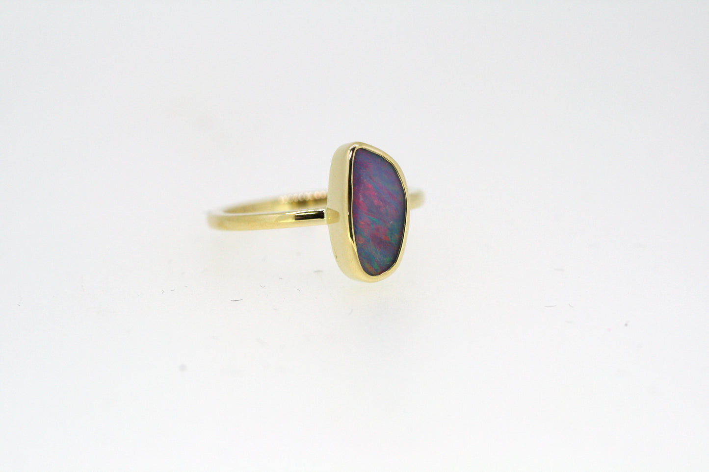 UPDATE: Queensland Boulder Opal and 14ct Yellow Gold Ring