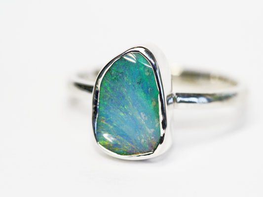 UPDATE: Queensland Boulder Opal | Silver Blue Green