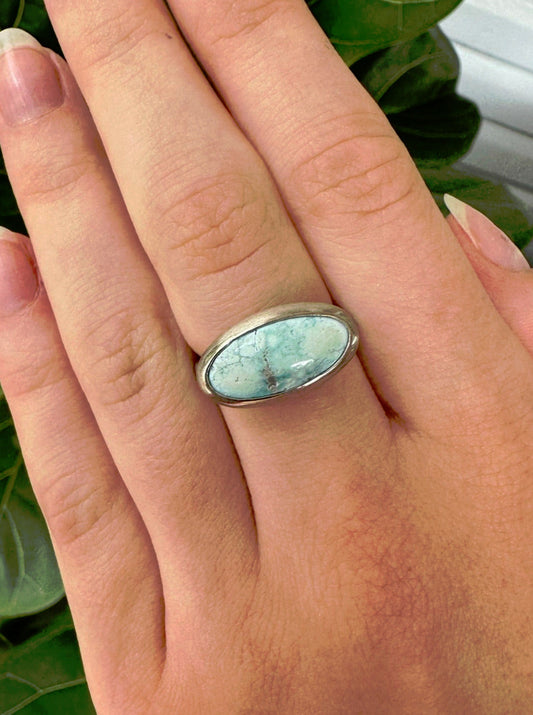 Desert Sun | Horizontal Turquoise Ring