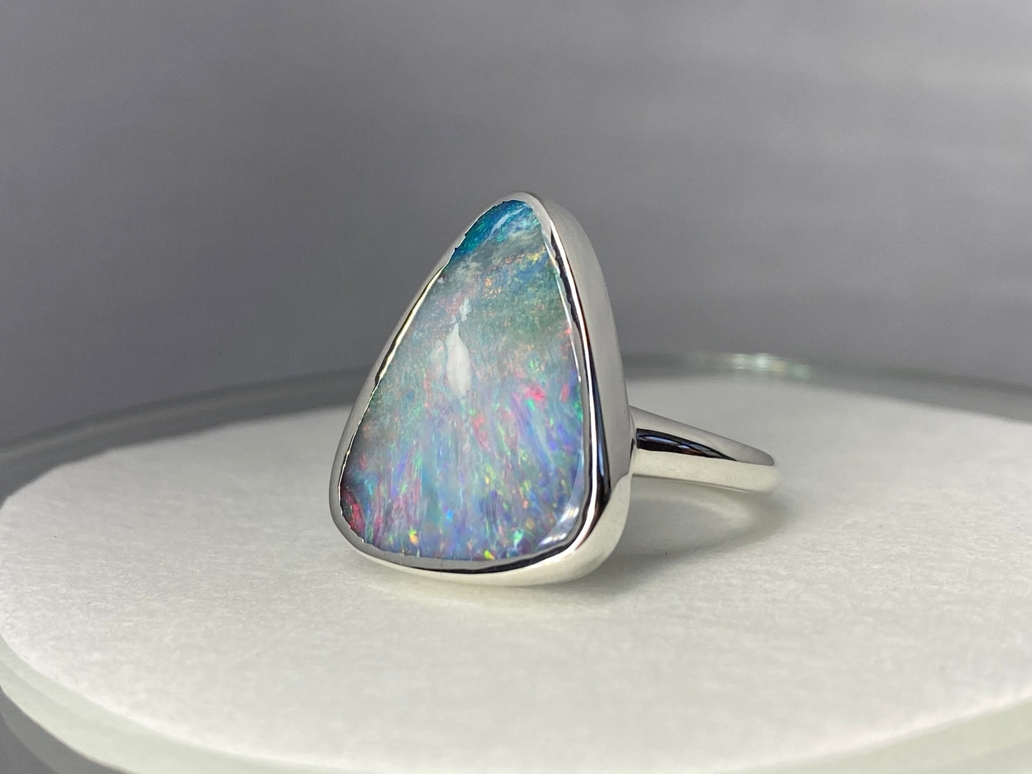 Glitter sparkle ring
